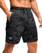 G Gradual Men's Athletic Running Shorts with 2 Zipper Pockets 7"/ 5"/ 9"