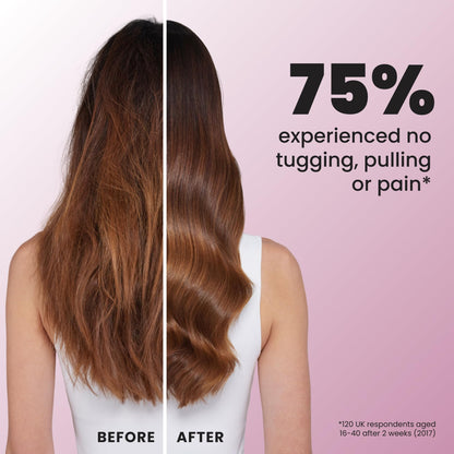 Tangle Teezer Ultimate Detangler Brush, Straight to Wavy, Liquorice Black