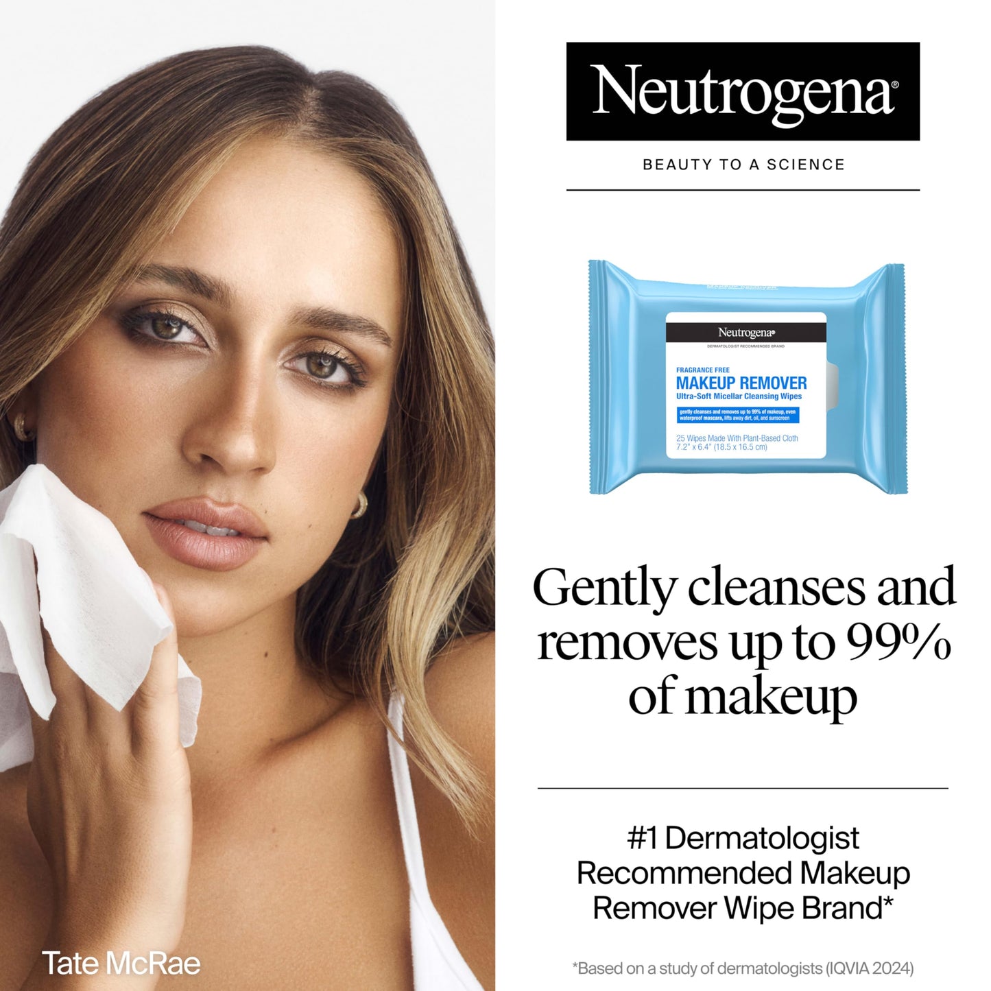 Neutrogena Makeup Remover Towelettes, Daily Single Face Towelettes, 20 Ct