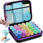 ARTDOT 60 Slots Storage Container for Diamond Art Kits for Adults, Portable Bead Storage Boxes for Diamond Painting Accessories and Tools