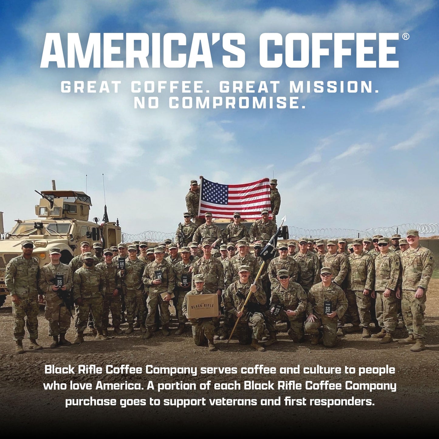 Black Rifle Coffee Medium Roast K Cup Coffee Just Black 32 Count