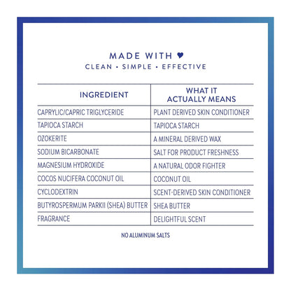 Native Deodorant Contains Naturally Derived Ingredients, 72 Hour Odor Control, Deodorant for Women and Men, Aluminum Free, Coconut & Vanilla 2.65oz
