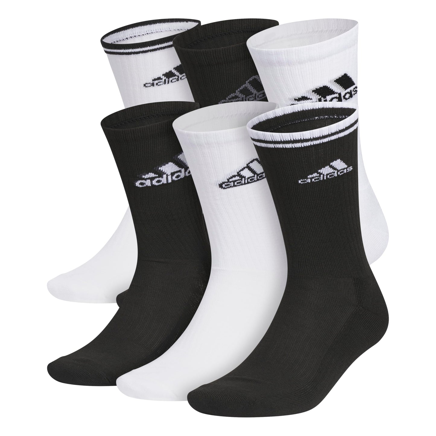adidas Athletic Cushioned 6-Pack Crew