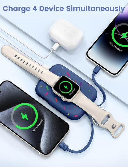 RORRY CharmGo Portable Charger, 5000mAh Portable Charger Power Bank