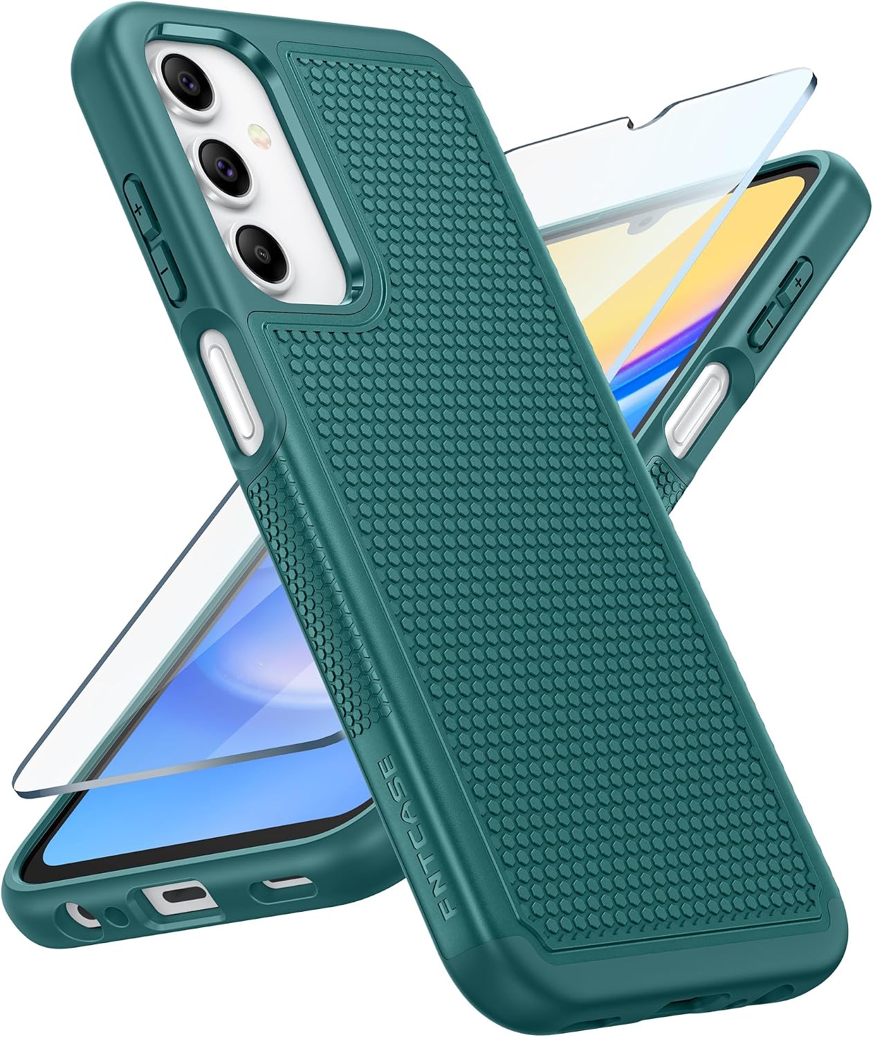 FNTCASE for Google Pixel 10 / Pixel 10 Pro Case: Soft TPU Non Slip Blue