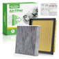Engine+Cabin Air Filter Fit for 2014-2020 Rogue, 2017-2022 Rogue Sport