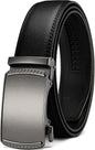 CHAOREN Men's Leather Ratchet Belt - Customizable Fit (35mm)