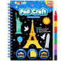 FUNNYB&G Foil Art Craft Kit for Kids, Sparkly Birthday Gift Toy for Boys