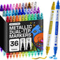 ARTISTRO Dual-Tip Acrylic Paint Marker Pens - Set of 36