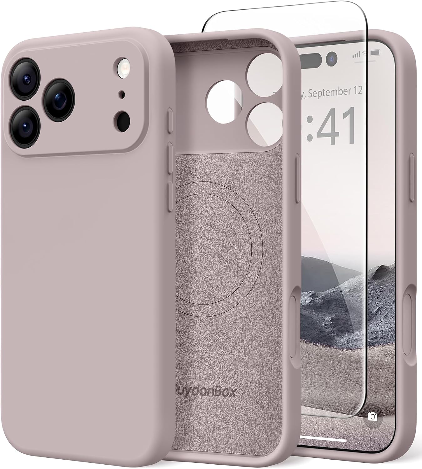 Magnetic for iPhone 17 Case Silicone Matcha