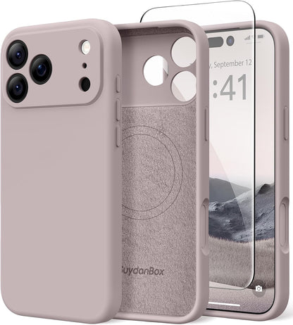 Magnetic for iPhone 17 Case Silicone Matcha