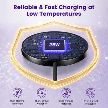 MagSafe 25W Wireless Charger for Apple Magnetic Fast Charging Pad