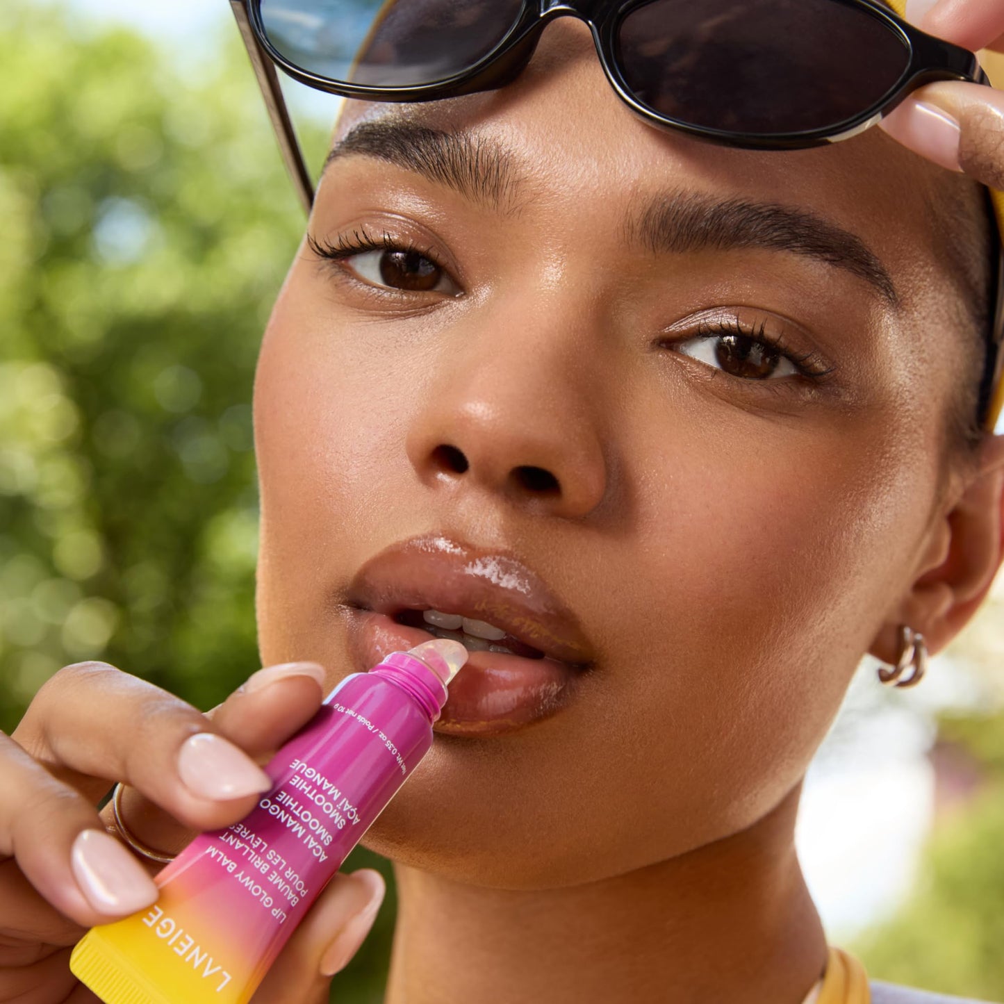 LANEIGE Lip Glowy Balm: Sheer Tinted Lip Moisturizer with Shea Butter, for Hydrating Shine & Soft Lips