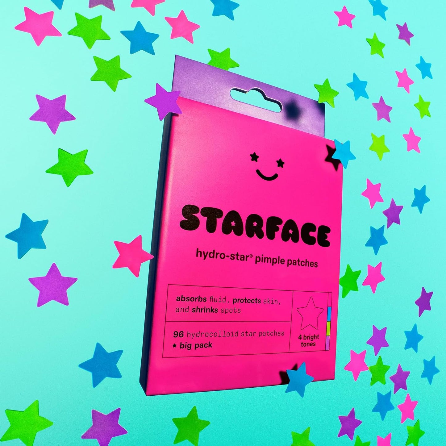 Starface Hydro-Star® Snoopy Red Puffer Hydrocolloid Pimple Patch, 32 ct