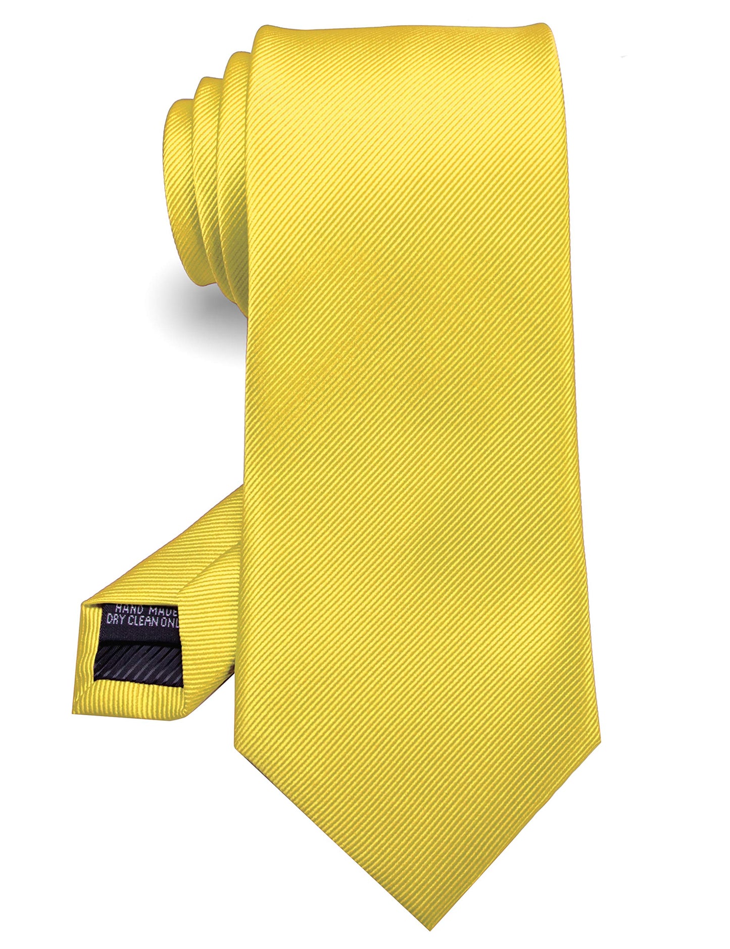 RBOCOTT Solid Color Tie Formal Necktie for Men