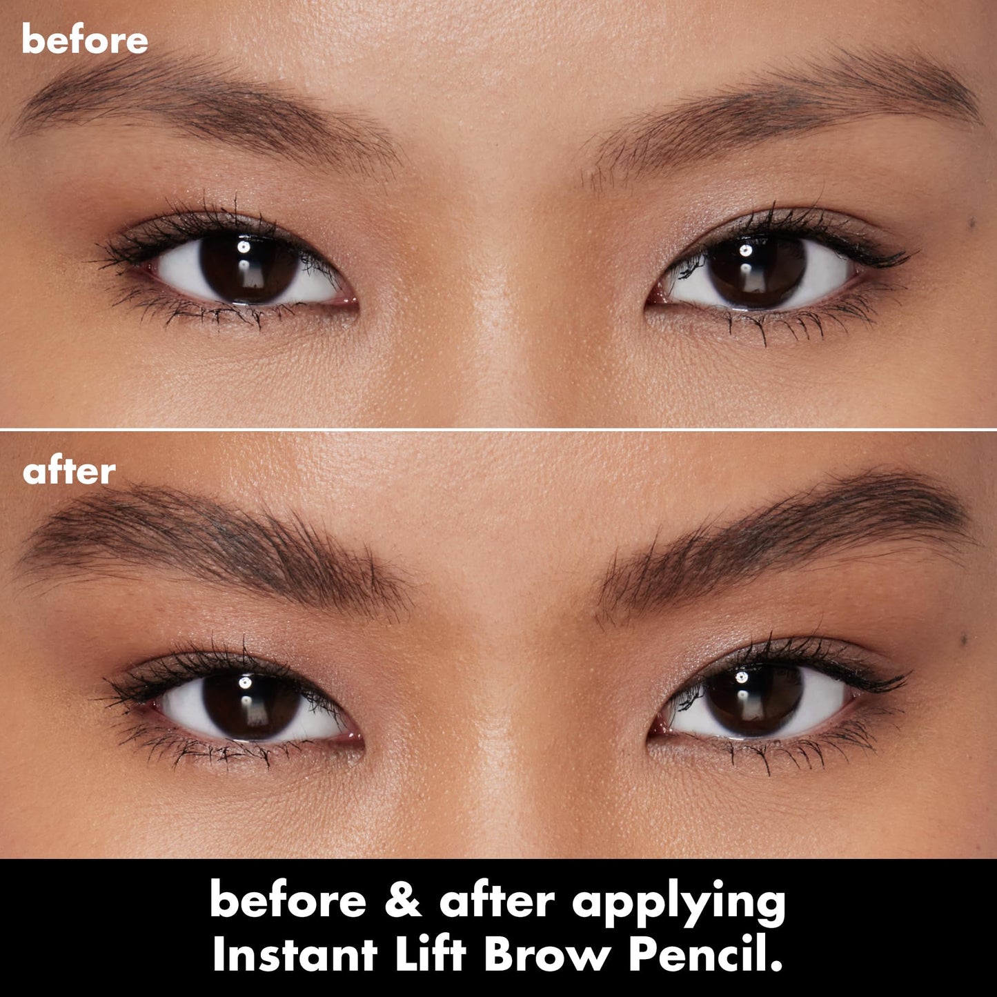 e.l.f. Instant Lift Brow Pencil, Dual-Sided, Precise, Fine Tip, Shapes, Defines, Fills Brows, Contours, Combs, Tames, Neutral Brown, 0.006 Oz