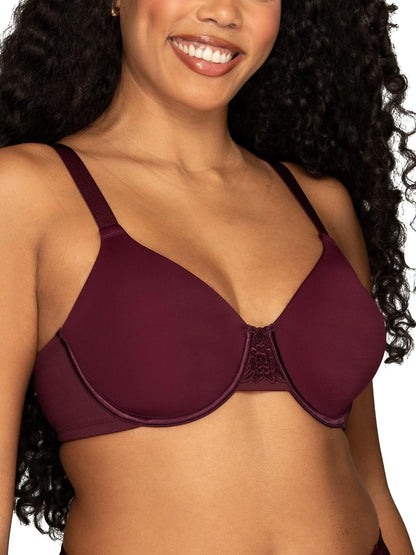 Vanity Fair Women's Beauty Back Smoothing Minimizer Bra, Minimizes Bust Line up to 1.5", Non Padded Cups up to H