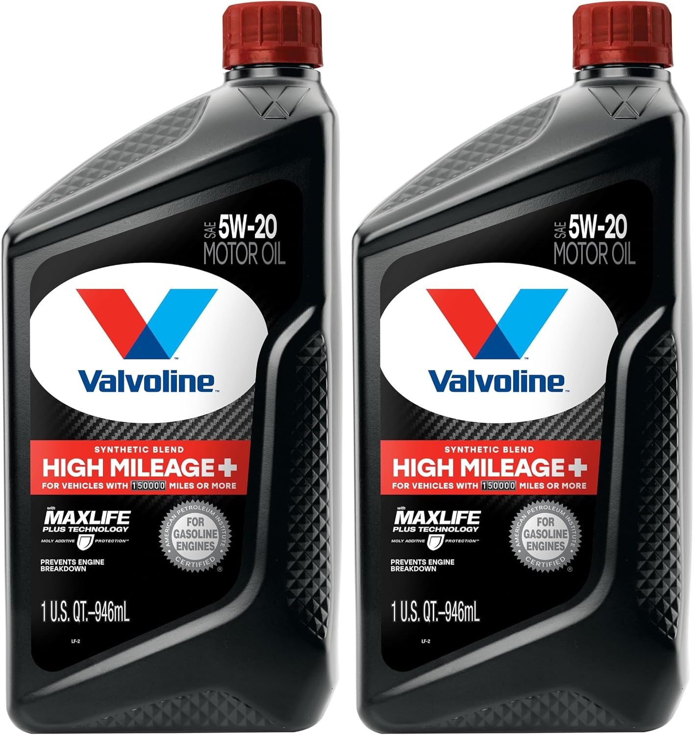 Valvoline MaxLife High Mileage 5W-30 Synthetic Blend Motor Oil 5 Quart