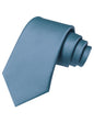 JEMYGINS Solid Color Tie Mens Necktie for Business and Wedding