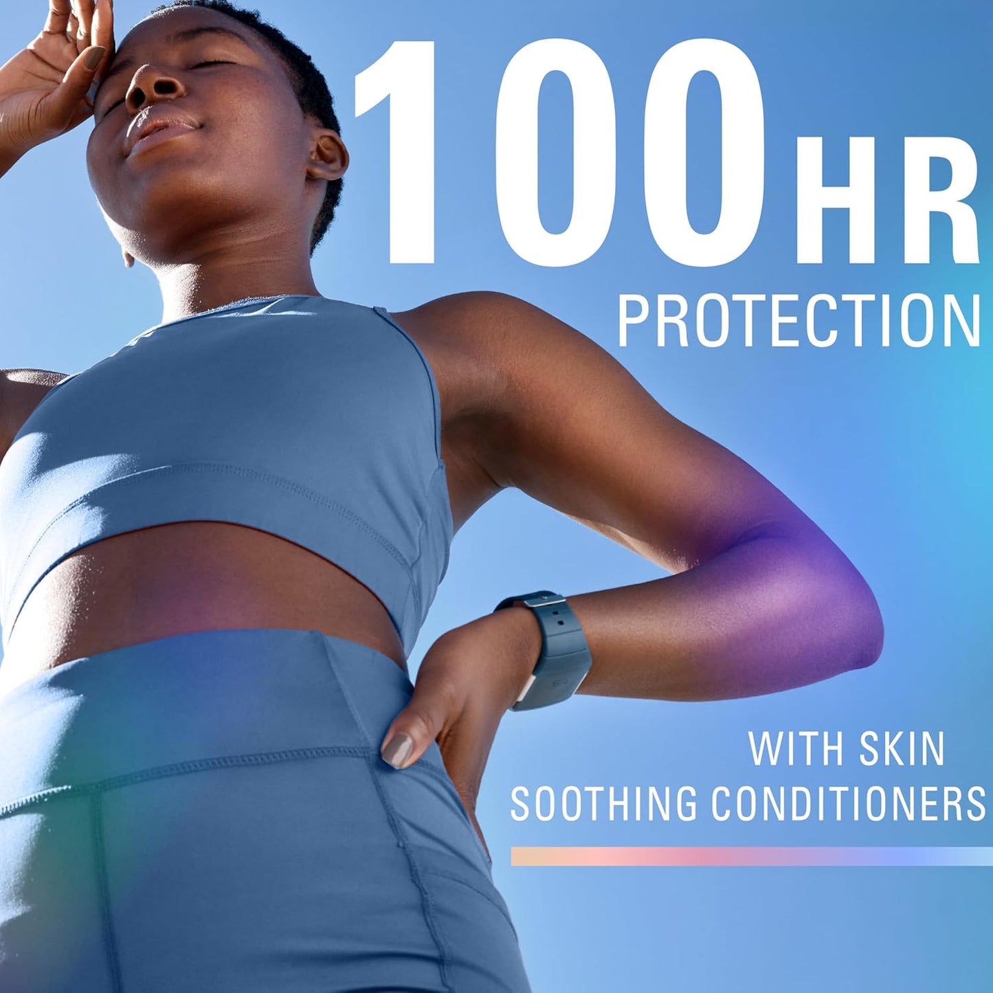 Secret Clinical Strength 100HR Sweat & Odor, Clear Gel Antiperspirant Deodorant for Women, 3X Stress Protection with Hyaluronic Acid, PH Balancing Minerals, Clear Lavender Scent, 2.6 oz