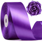 Mauproy Dusty Rose Satin Ribbon, 1-1/2 Inch, 50 Yards
