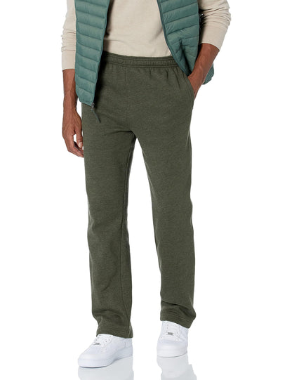 Amazon Essentials Men's Fleece Open Bottom Sweatpant (Available in Big & Tall)