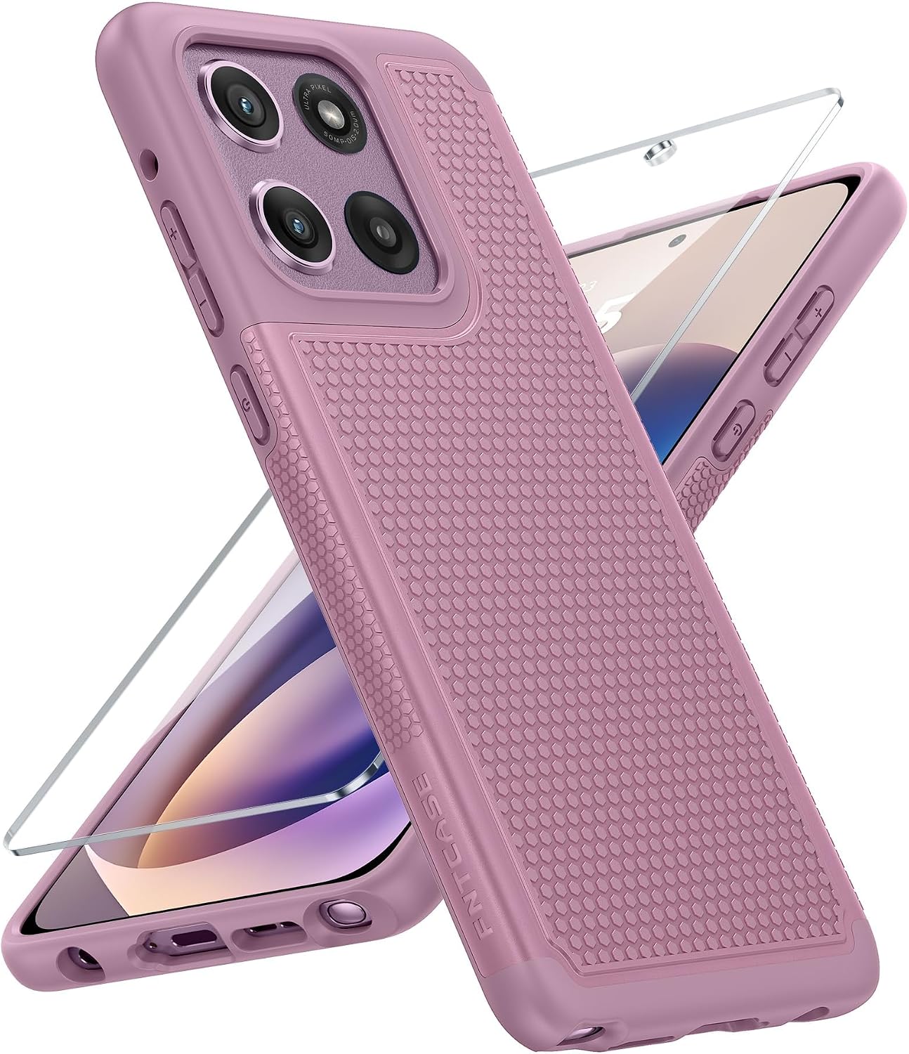 FNTCASE for Google Pixel 10 / Pixel 10 Pro Case: Soft TPU Non Slip Blue