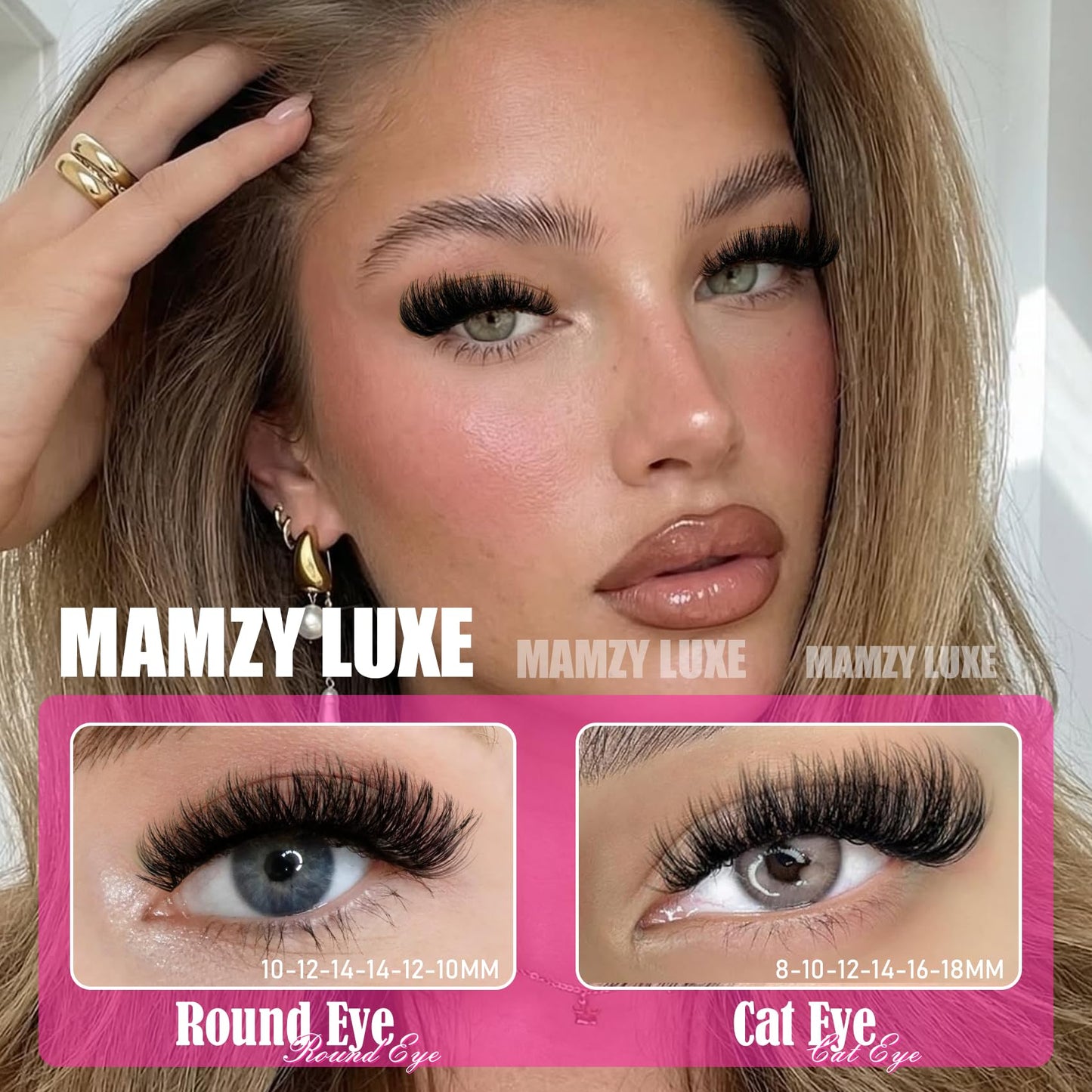 Lash Clusters Wispy 100D Eyelash Clusters 10-18mm Fluff Cluster Eyelash Extensions D Curl No Plastic Feel Individual Lashes Extension 204 Pcs Versatile False Eyelashes Clusters