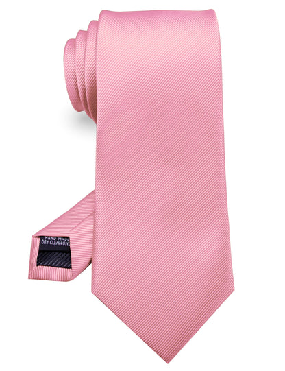 RBOCOTT Solid Color Tie Formal Necktie for Men