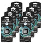 Febreze Car Air Freshener, Odor-Fighting Automotive Vent Clip, Scented Car Accessories, Long Lasting for Strong Odors, Unstopables Fresh Scent, .07 fl oz, 4 Count