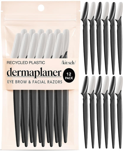 Kitsch Dermaplane Razor for Women Face – Terracotta, 12 pcs