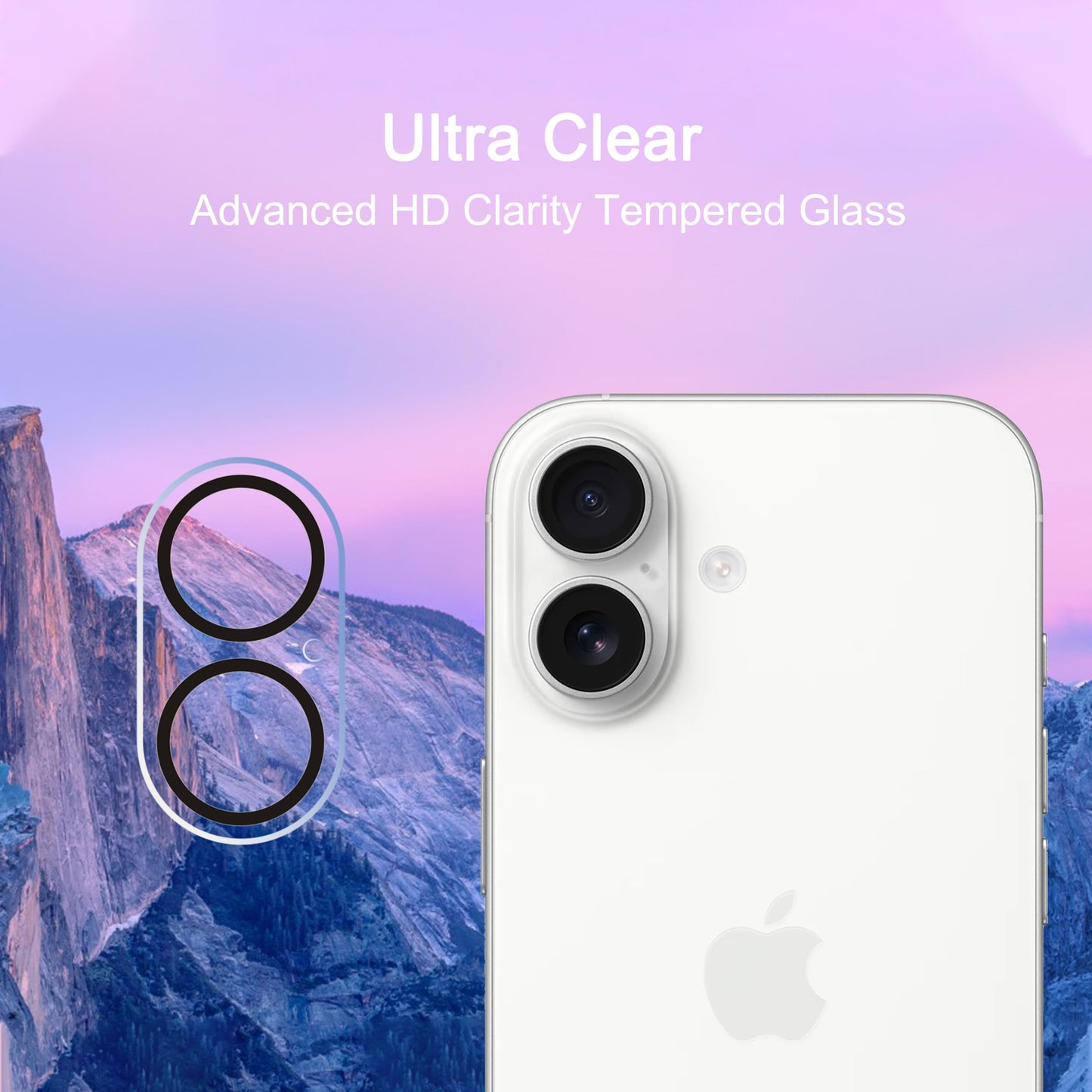 Ailun 3 Pack Camera Lens Protector for iPhone 17 Pro Max, Tempered Glass