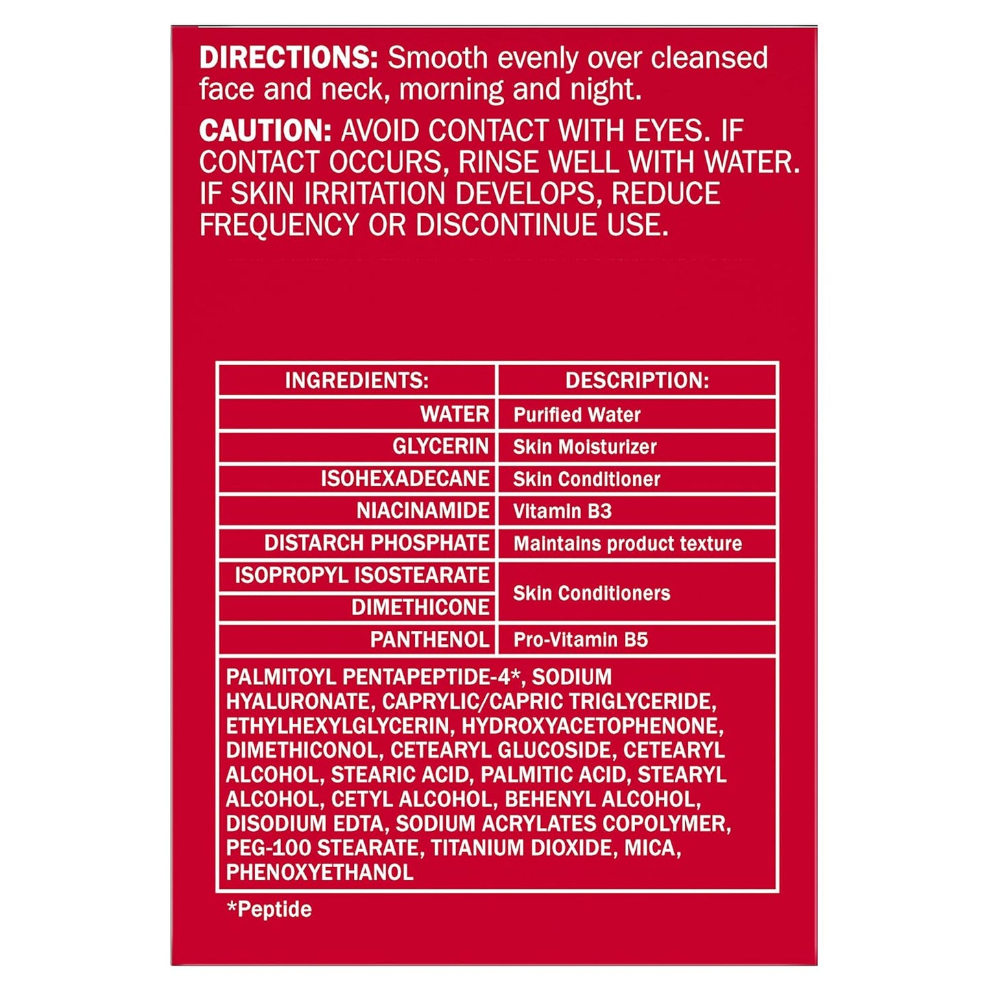 Olay Face Moisturizer, Regenerist Micro-Sculpting Facial Cream for Women - Anti-Aging, Anti-Wrinkle, Firming Skin Care - Triple Collagen Cream, Peptide Moisturizer, Hyaluronic Acid, Niacinamide, 1.7oz