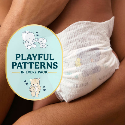 Pampers Swaddlers Baby Diapers, Size 5, 132 Count