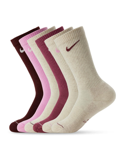 Nike Adult Dri-FIT Everyday Elevated Crew Socks (6-Packs) | Mens and Womens