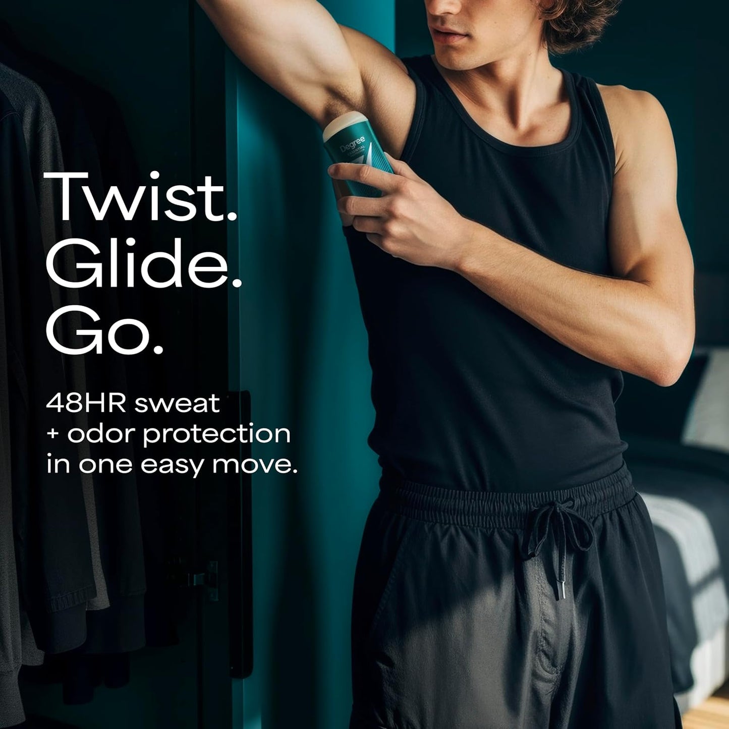 Degree Men Original Antiperspirant Cool Rush Twin Pack Sweat 2 Pack 2.7 oz