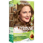 Garnier Nutrisse Ultra Crème Hair Color, Permanent Hair Dye with 100% Gray Coverage, Vegan & Cruelty-Free, 33 Darkest Golden Brown (Caramel Fudge), 1 Count