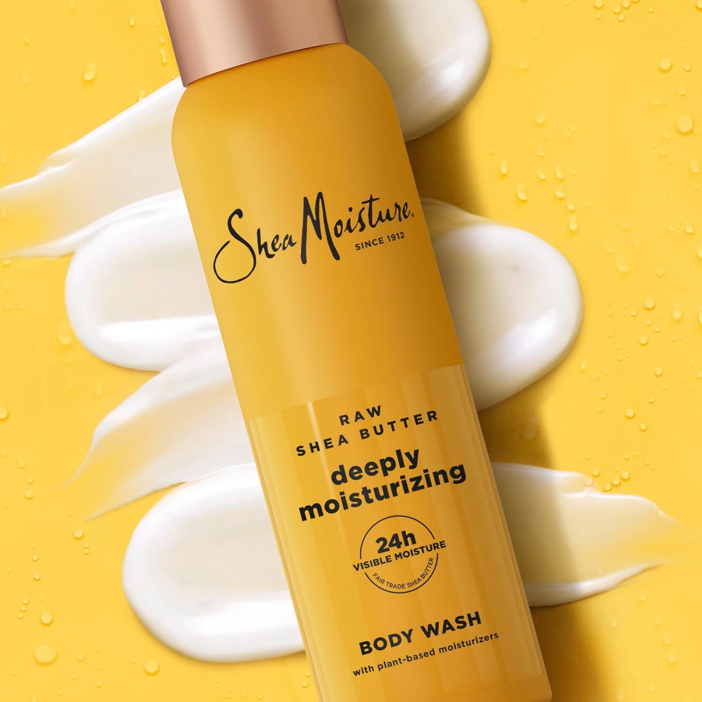 SheaMoisture Raw Shea Butter Body Wash Moisturize and Restore Deeply 18 oz