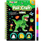 FUNNYB&G Foil Art Craft Kit for Kids, Sparkly Birthday Gift Toy for Boys