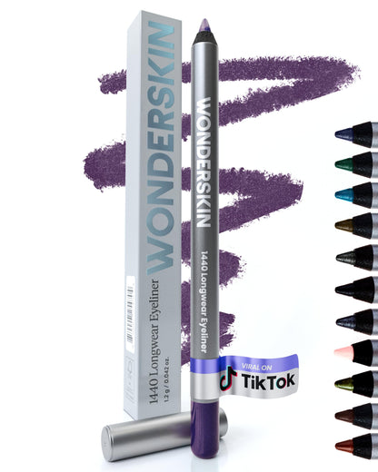 Wonderskin Eyeliner Pencil 1440 Longwear Eyeliner Waterproof & Smudge Proof