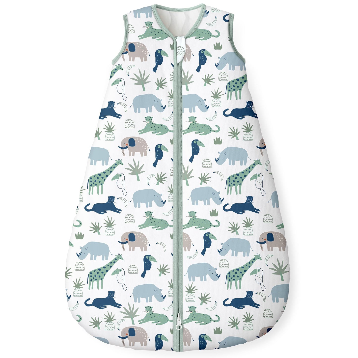 Yoofoss Baby Sleep Sack 0-6 Month 0.5TOG 100% Organic Cotton 2-Way Zipper