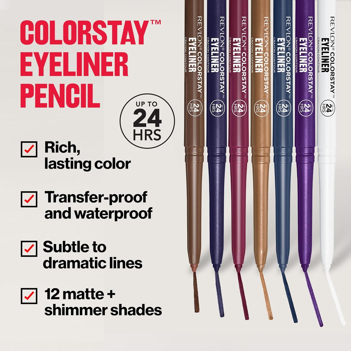 Revlon Colorstay Eye Liner 203 Brown 0,28g