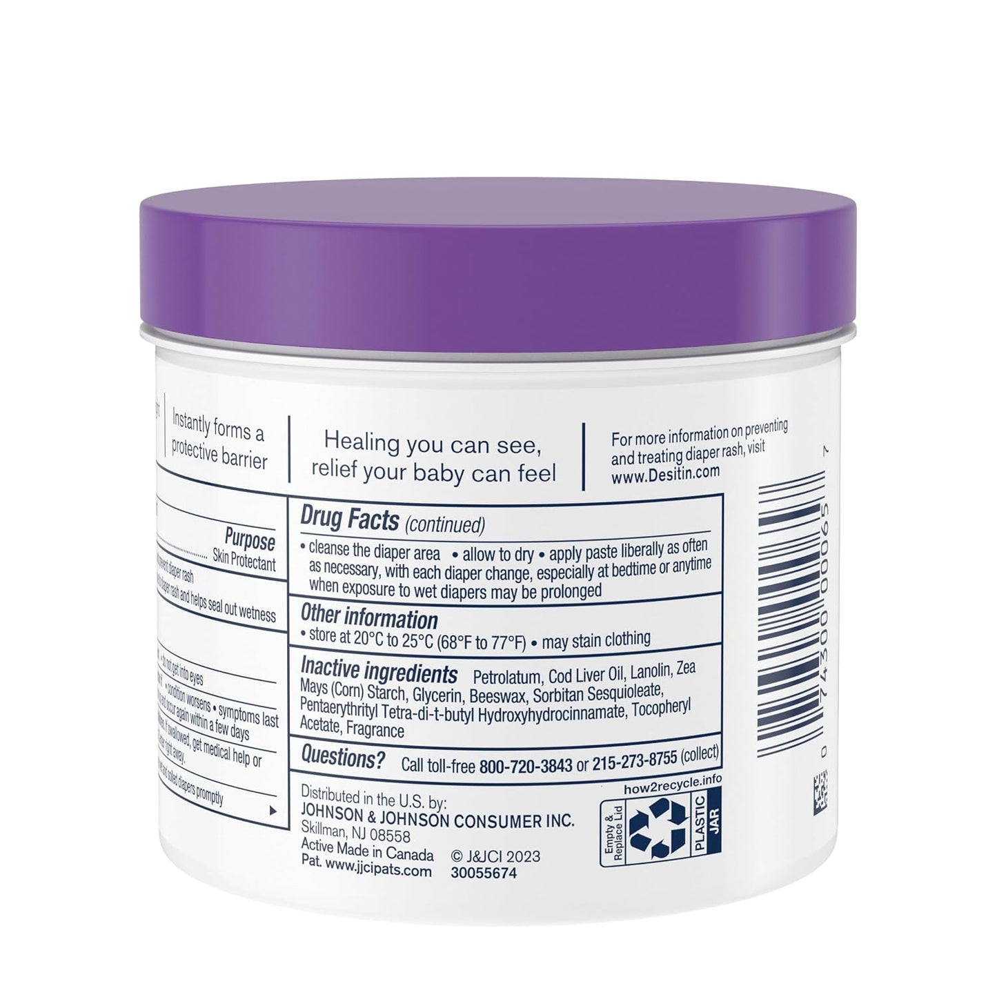 Desitin Maximum Strength Diaper Rash Paste, 40% Zinc Oxide, 4.8 oz
