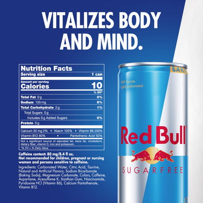 Red Bull Sugarfree Energy Drink