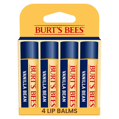 Burt's Bees Lip Balm, Pomegranate, 0.15 oz., 4 Tubes
