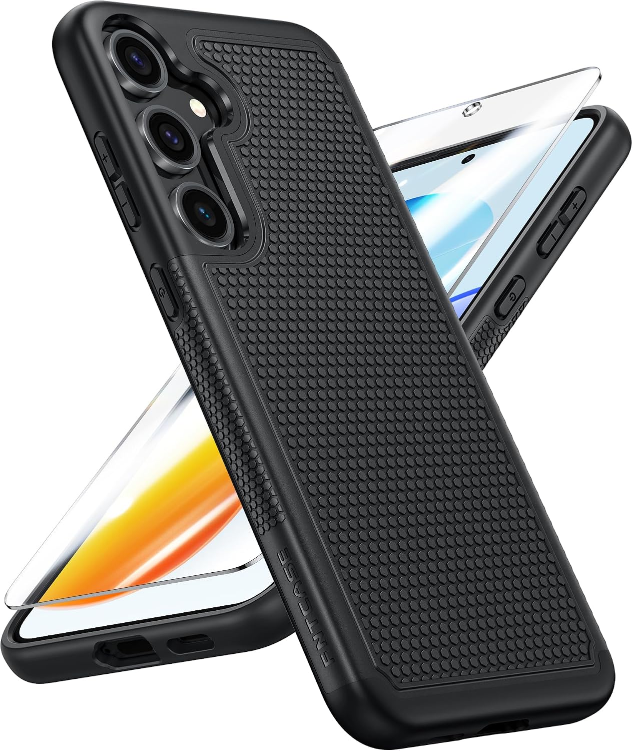 FNTCASE for Google Pixel 10 / Pixel 10 Pro Case: Soft TPU Non Slip Blue