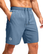 G Gradual Men's Athletic Running Shorts with 2 Zipper Pockets 7"/ 5"/ 9"