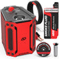 AutoLine Pro HyperSmoke™ Automotive Smoke Machine EVAP Vacuum Leak Tester – Adjustable Pressure – OEM Approved Smoke Fluid – Built-in Air Compressor Motor – Includes Cone and Gas Cap EVAP Adapter.