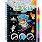 FUNNYB&G Foil Art Craft Kit for Kids, Sparkly Birthday Gift Toy for Boys