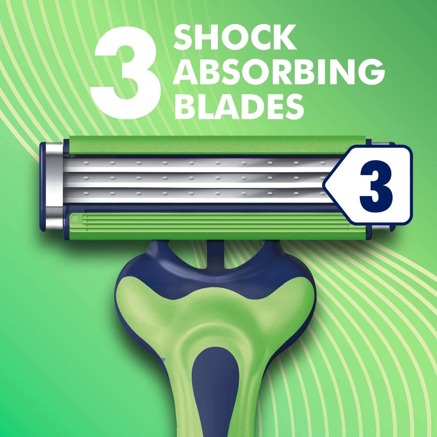 Gillette Sensor3 Sensitive Men's Disposable Razor, 1 Razor - Case of 36